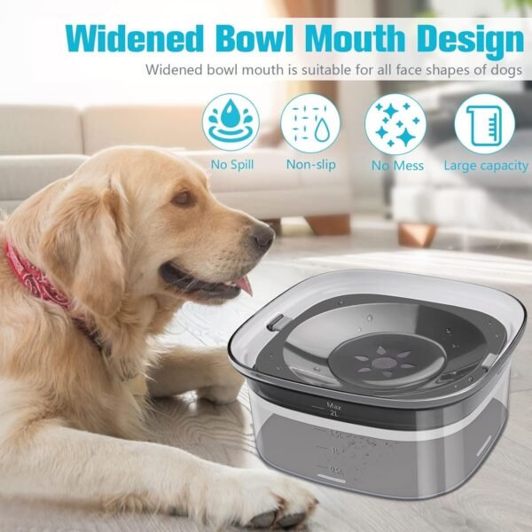 Anti-Spill Dog Water Bowl - Image 4