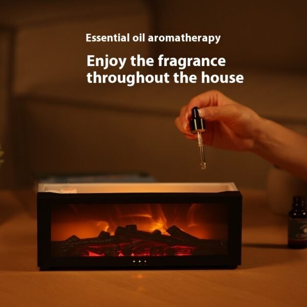 3D flame humidifier with aromatherapy capability - Image 2